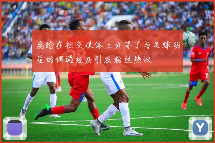 鹿晗在社交媒体上分享了与足球明星的偶遇经历引发粉丝热议