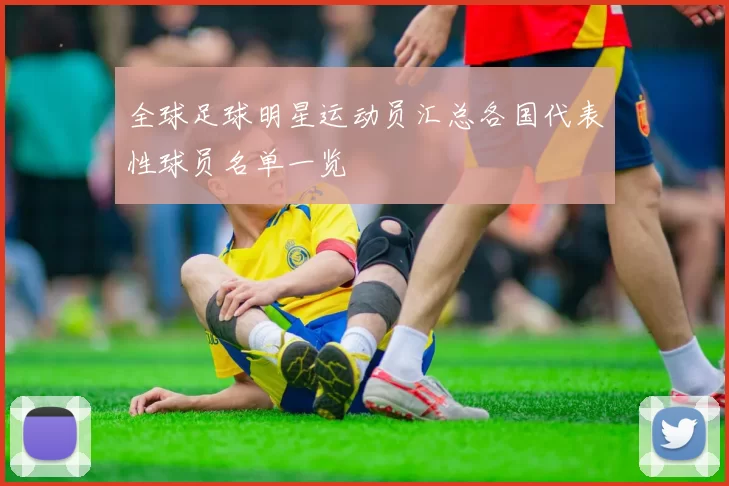 全球足球明星运动员汇总各国代表性球员名单一览