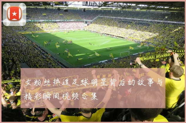 女粉丝热追足球明星背后的故事与精彩瞬间视频合集