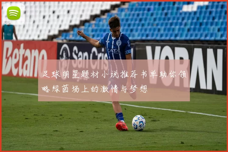 足球明星题材小说推荐书单助你领略绿茵场上的激情与梦想